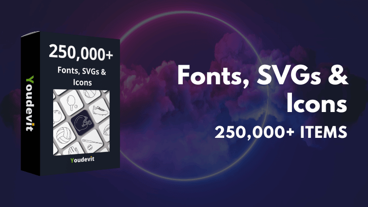 Fonts, SVGs & Icons