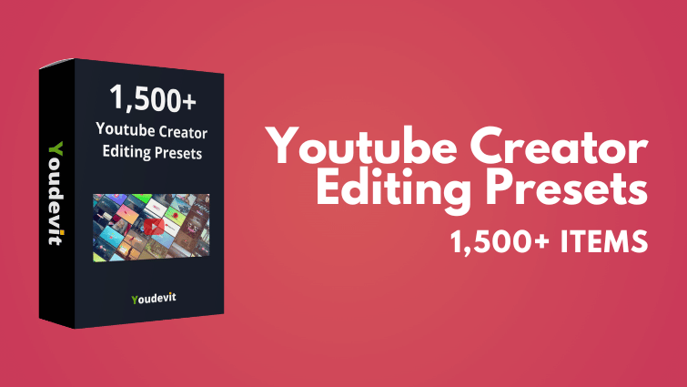 Youtube Creator Editing Presets